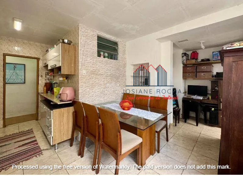 Apto. Tipo Casa 2 Quartos, Depend. completa e Área Externa à Venda no Grajaú!!! Próximo ao Verdun!!! rj