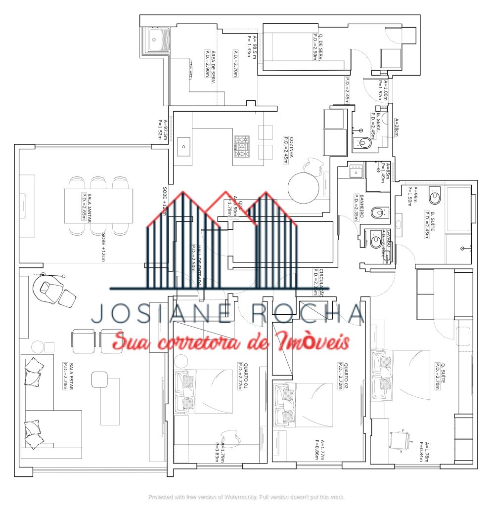 Apartamento à venda reformado com 3 quartos em Copacabana!!! RJ