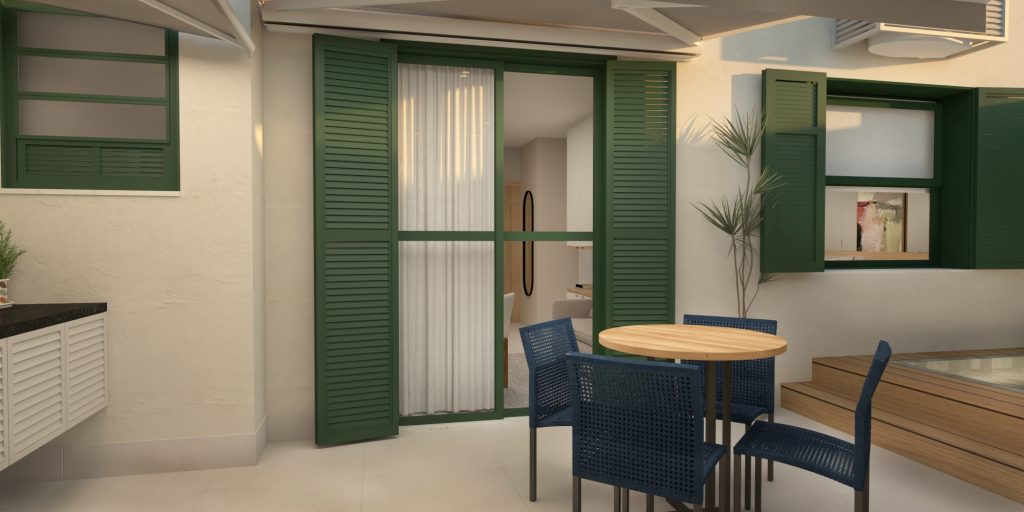 Apartamento Garden com 1 Quartos e 1 banheiros à Venda em Copacabana!!! 58,04m²