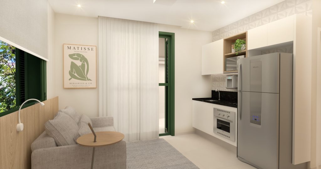 Apartamento com 1 Quarto e 1 banheiro à Venda, 38,27m²