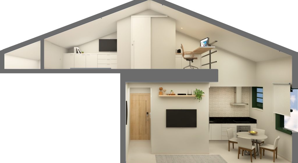 Apartamento com 1 Quarto e 1 banheiro à Venda, 64 m² por R$ 1.200.903 Apartamento com 1 Quarto e 1 banheiro à Venda, 64 m² por R$ 1.200.903
