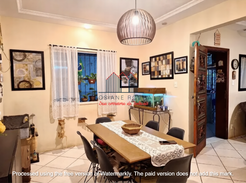 Apto. Tipo Casa 3 Quartos, 1 Vaga e Área Externa à Venda no Grajaú!!! Próximo a Praça Edmundo Rego!!! rj